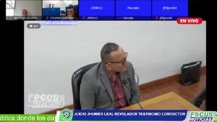 En vivo. Audiencia Juicio JHONIER LEAL por el Homicidio  de su HERMANO y su MAMÁ #FocusNoticias 