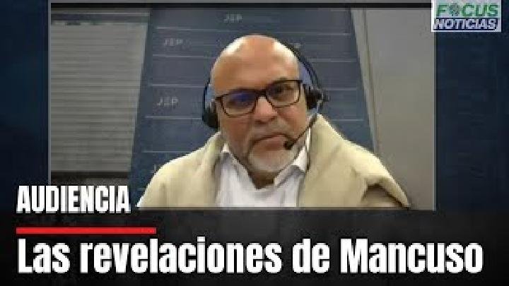 El temible exjefe Paramilitar Salvatore Mancuso está confesando ante la JEP los homicidios y otros delitos cometidos por las Autodefensas. (10/05/2023)

Mancuso también está revelando sus nexos con altos mandos del Ejército y la Policía quienes colaborar con los paramilitares para cometer homicidio, desplazamientos y otras conductas ilegales. 

Estas declaraciones que está haciendo Salvatore Mancuso está rindiendo esta declaración desde una cárcel en estado de Georgia en Estados Unidos, donde se encuentra esperando que se le decida si se le deporta a Colombia o a Italia.