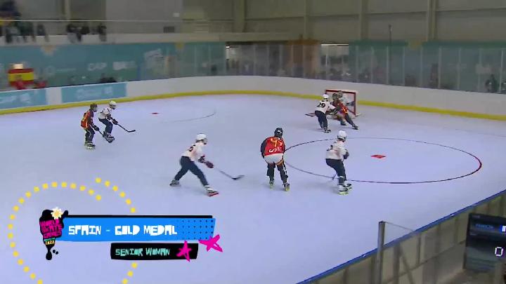 #WSG2022 - Highlights - Inline Hockey - Senior Woman - Final 1st/2nd Place - France Vs. Spain - 30/10/2022