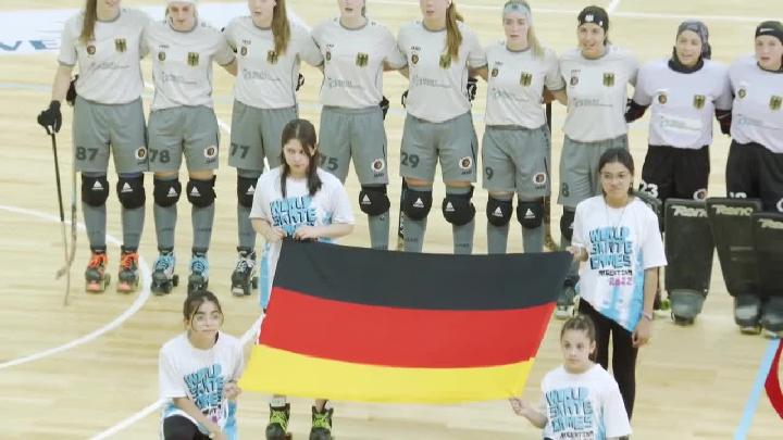 #WSG2022 - Rink Hockey - Highlights - WC Women - Germany x Argentina - 8/11/22