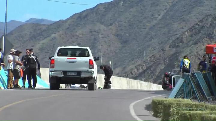 Skateboading Downhill - Inline Downhill - Street Luge Qualifying run 2