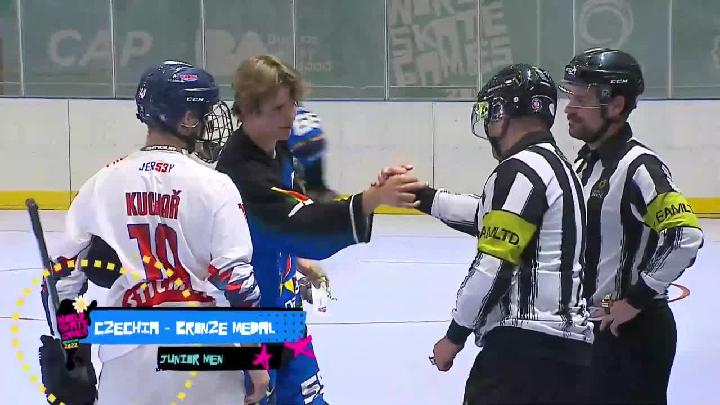 #WSG2022 - Inline Hockey - Junior Men - Final 3rd-4th place - Czech Rep. x Namibia - 30/10/22