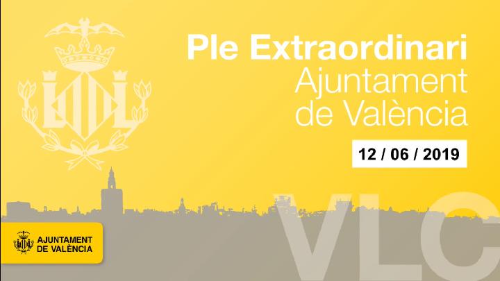 Ajuntament València. Hemicicle.
Live 2019-06-12 11:16:30 Evento en directo