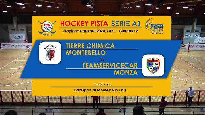 #hockeypista - Highlights - Tierre Chimica Montebello x TeamServiceCar Monza - sabato 24 ottobre 2020