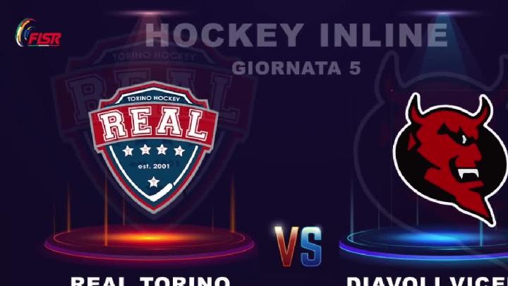 Highlights giornata 05 - Real Torino vs HC Diavoli Vicenza- 10 Ottobre 2020