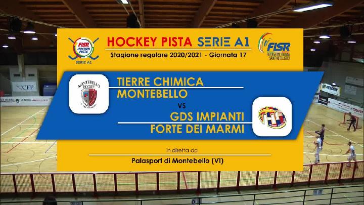 #hockeypista – Serie A1 - 17 giornata – Highlights - Tierre Chimica Montebello x GDS Impianti Forte dei Marmi - sabato 30 gennaio 2021