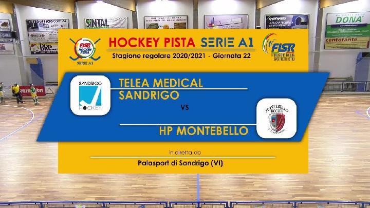 #hockeypista - Serie A1 - 18a giornata - Highlights - Telea Medical Sandrigo x Tierre Chimica Montebello - sabato 13 marzo 2021