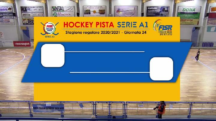 #hockeypista - Serie A1 - 24a giornata - Highlights - Telea Medical Sandrigo x TeamServiceCar Monza - sabato 27 marzo 2021