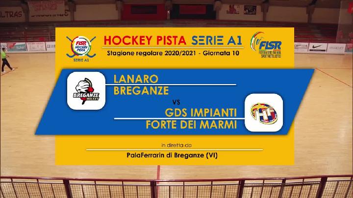 #hockeypista - Serie A1 - 10a giornata - Highlights - Lanaro Breganze x GDS Impianti Forte dei Marmi - martedì 8 dicembre 2020