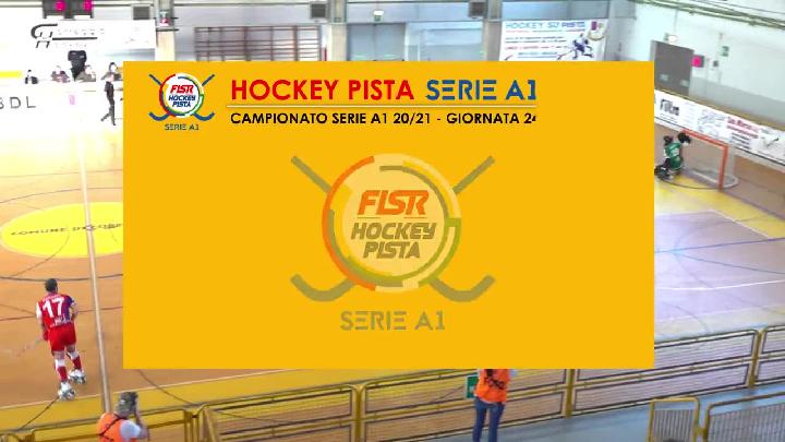 #hockeypista - Serie A1 - 24a giornata - Highlights - Bidielle Correggio x Galileo Follonica - domenica 28 marzo 2021