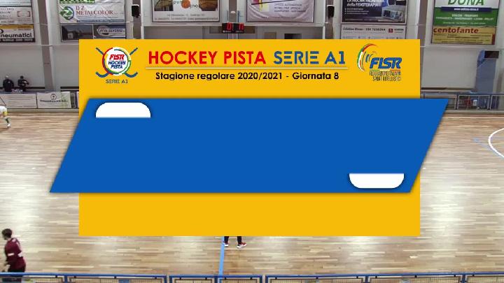 #hockeypista – Serie A1 - 8a giornata – Highlights- Telea Medical Sandrigo x Edilfox Grosseto - mercoledì 27 gennaio 2021