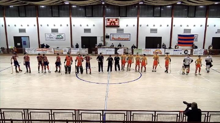 #hockeypista - Serie A1 - 25a giornata - Highlights - Roller Hockey Scandiano x Ubroker Bassano - sabato 10 aprile 2021