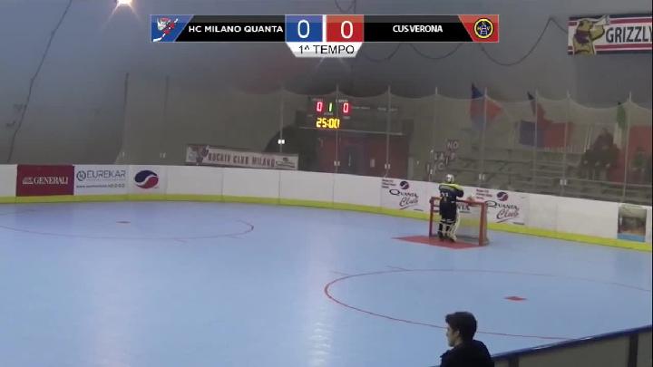 Highlights giornata 08 - Milano Quanta vs CUS Verona - 13 Gennaio 2018