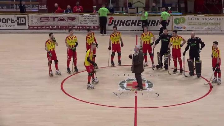 #hockeypista – Serie A1 - recupero 8a giornata – Highlights - Amatori Wasken Lodi x TeamServiceCar Monza - mercoledì  27 Gennaio 2021