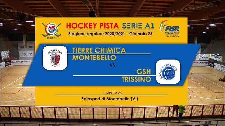 #hockeypista - Serie A2 - 21a giornata - Highlights - Tierre Chimica Montebello x GSH Trissino - sabato 10 aprile 2021