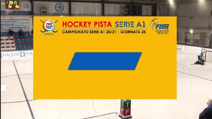 #hockeypista - Serie A1 - anticipo 25a giornata - Highlights - Galileo Follonica - Credit Agricole Sarzana - mercoledì 7 aprile 2021