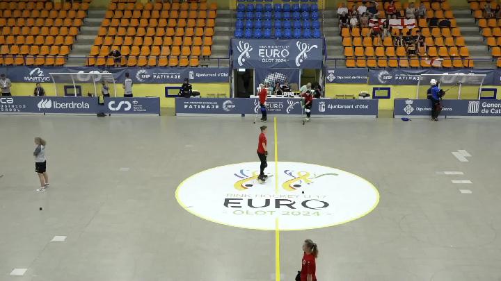 #WSERinkhockey #U17WSEEuro - Under 17 Men and Women WSE European Championships - Olot 2024 (Spain) - from 15 to 20 July 2024 –6th matchday: Saturday 20 July 2024 | 09:00 - Men - Final 7th/8th place - Austria x England | 11:00 - Women - Final 5th/6th place - Germany x England | 13:00 - Men - Final 5th/6th place - Germany x Switzerland | 15:00 - Women - Final 3rd/4th place - Italy x France | 17:00 - Men - Final 3rd/4th place - France x Italy | 19:00 - Women - Final 1st/2nd place - Spain x Portuga