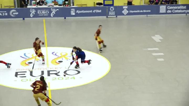 #WSERinkhockey #U17WSEEuro - Under 17 Men and Women WSE European Championships - Olot 2024 (Spain) - from 15 to 20 July 2024 –5th matchday: Friday 19 July 2024 | 09:30 - Men - Semifinal #4 5th/8th place - Austria x Germany | 11:30 - Men - Semifinal #3 5th/8th place - England x Switzerland | 13:30 - Women - Portugal x France | 15:15 - Women - Italy x England | 17:00 - Men - SemiFinal #1 - Portugal x France | 19:00 - Women - Germany x Spain | 20:45 - Men - SemiFinal #2 - Spain x Italy