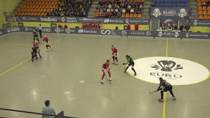 #WSERinkhockey #WSEEuroWomen - 16th European Champions Senior Women - Olot 2023 - From Monday 4th to Saturday 9th December - Tuesday 5th December 2023 - h 15:30 (CET) - Match #05 - Group B - Switzerland x Germany