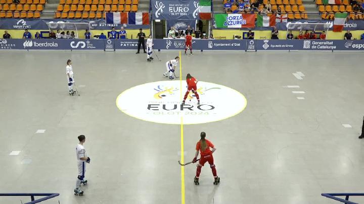 #WSERinkhockey #U17WSEEuro - Under 17 Men and Women WSE European Championships - Olot 2024 (Spain) - from 15 to 20 July 2024 –5th matchday: Friday 19 July 2024 | 09:30 - Men - Semifinal #4 5th/8th place - Austria x Germany | 11:30 - Men - Semifinal #3 5th/8th place - England x Switzerland | 13:30 - Women - Portugal x France | 15:15 - Women - Italy x England | 17:00 - Men - SemiFinal #1 - Portugal x France | 19:00 - Women - Germany x Spain | 20:45 - Men - SemiFinal #2 - Spain x Italy