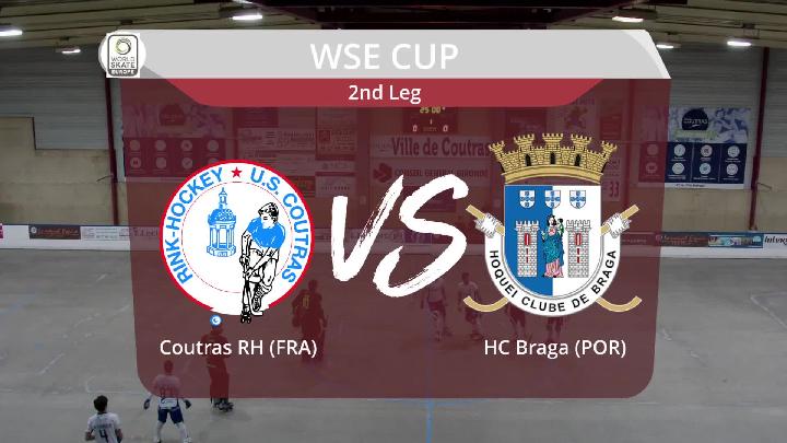 #WSERinkhockey #WSECUP - WSE Cup - Round of 16 - 2nd leg - Saturday 20th January 20:30 (CET) - Coutras RH (FRA) x HC Braga (POR)