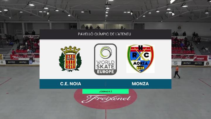 #WSERinkhockey #WSECUP - WSE Cup - Round of 16 - 2nd leg - Saturday 20th January 19:30 (CET) - CE Noia (SPA) x TeamServiceCar Monza (ITA)