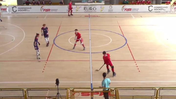 #WSERinkhockey #U17WSEEuro - Under 17 Men WSE Euro - Correggio 2023 | Match #13 - Quarter-final - France x Switzerland - Thursday 31st August 2023