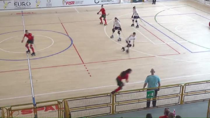 #WSERinkhockey #U17WSEEuro - Under 17 Women WSE Euro | Correggio 2023 | Highlights - Match #01 - Portugal x England