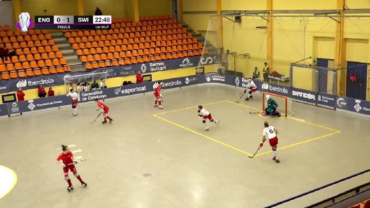 #WSERinkhockey #WSEEuroWomen - 16th European Champions Senior Women - Olot 2023 - From Monday 4th to Saturday 9th December - Monday 4th December 2023 - h 15:0' (CET) - Group B - England x Switzerland
