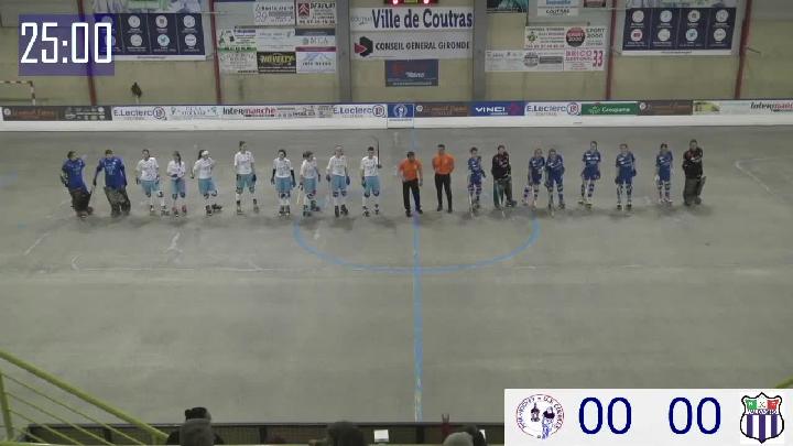 #WSERinkhockey #OKEuroF #WSECLW - WSE Champions League Women - Group C - 5th  matchday - U.S. Coutras (FR) x H.C. Valdagno (IT)  - Saturday 4th March 2023 h 18:00 (CET) - 17:00 (GMT)