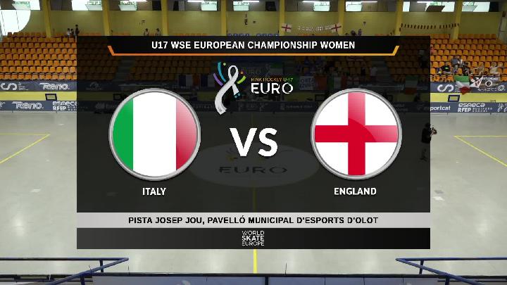 #WSERinkhockey #U17WSEEuro - Under 17 Men and Women WSE European Championships - Olot 2024 (Spain) - from 15 to 20 July 2024 –5th matchday: Friday 19 July 2024 | 09:30 - Men - Semifinal #4 5th/8th place - Austria x Germany | 11:30 - Men - Semifinal #3 5th/8th place - England x Switzerland | 13:30 - Women - Portugal x France | 15:15 - Women - Italy x England | 17:00 - Men - SemiFinal #1 - Portugal x France | 19:00 - Women - Germany x Spain | 20:45 - Men - SemiFinal #2 - Spain x Italy