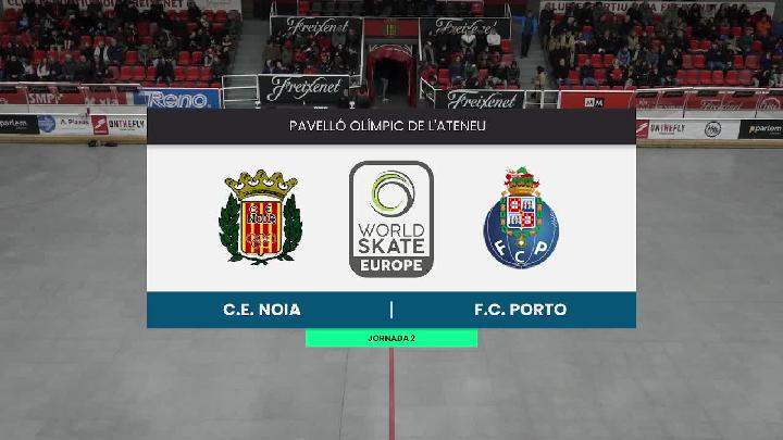 #WSERinkhockey #OKEuro #WSECLM - WSE Champions League Men - Group B - 2nd matchday - C.E. Noia Freixenet (SP) x F.C. Porto Fidelidade (PT) - Thursday 9th February 2023 - h 21:00 (CET) 20:00 (GMT)