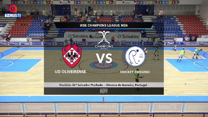 #WSERinkhockey #WSECL #WSECLM - WSE Champions League Men - Quarter-finals - 2nd leg - Thursday 11 April 2024 21:00 (GMT) 22:00 (CET) - UD Oliveirense Simoldes (POR) x Hockey Trissino (ITA)