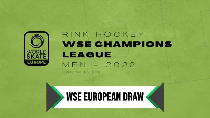 #WSERinkHockey #rinkhockey #okeuro - Rink Hockey - Draw - WSE Champion's League Men, Women and WSE Cup | WSE Champion's League Men - 2nd qualification round | WSE Champion's League Women - Group phase | WSE Cup Men - Qualification round | Luso (Portugal) - 11th October h 19.00 (local time) h 20.00 (CEST)
