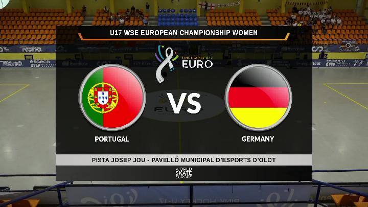 #WSERinkhockey #U17WSEEuro - Under 17 Men and Women WSE European Championships - Olot 2024 (Spain) - from 15 to 20 July 2024 - 3rd matchday – Wednesday 17 July 2024 | 09:00 - Men - Group B - Germany x Switzerland | 10:45 - Men - Group B - Austria x England | 12:30 - Women - England x France | 15:30 - Women - Portugal x Germany | 17:15 - Men - Group A - Italy x Portugal | 19:00 - Women - Spain x Italy | 20:45 - Men - Group A - Spain x France