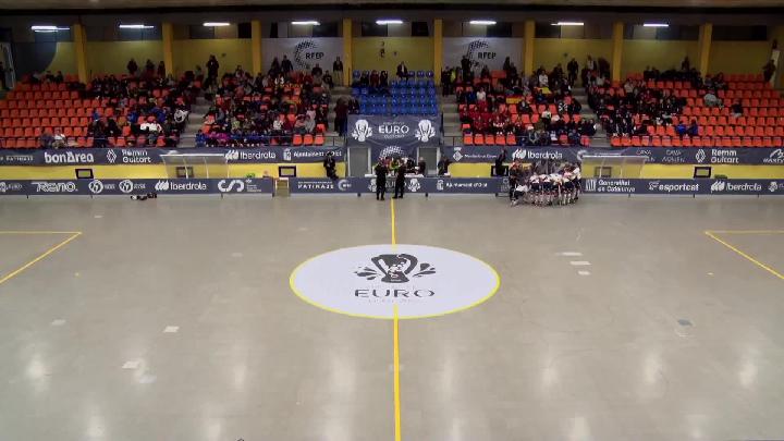 #WSERinkhockey #WSEEuroWomen - 16th European Champions Senior Women - Olot 2023 - From Monday 4th to Saturday 9th December - Monday 4th December 2023 - h 20:30 (CET) - GroupA - Spain x Portugal