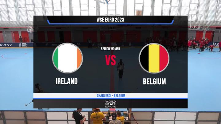 Inline Hockey - SW and JM  European Championship - Charleroi 2023 (Belgium) - RINK B - 24/07/2023 - 09:15 JM Czech Rep x Germany - 10:30 JM Switzerland x Belgium - 13:00 SW 11:45 Final 7-8 place, Ireland x Belgium - 13:00 SW Final 5-6 place,  Great Britain x Finland - 14:15 JM Germany x Great Britain - 15:40 JM Czech Rep x Switzerland