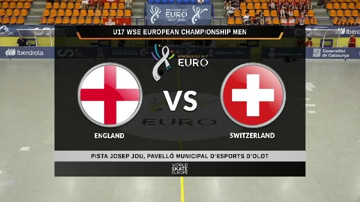#WSERinkhockey #U17WSEEuro - Under 17 Men and Women WSE European Championships - Olot 2024 (Spain) - from 15 to 20 July 2024 –5th matchday: Friday 19 July 2024 | 09:30 - Men - Semifinal #4 5th/8th place - Austria x Germany | 11:30 - Men - Semifinal #3 5th/8th place - England x Switzerland | 13:30 - Women - Portugal x France | 15:15 - Women - Italy x England | 17:00 - Men - SemiFinal #1 - Portugal x France | 19:00 - Women - Germany x Spain | 20:45 - Men - SemiFinal #2 - Spain x Italy