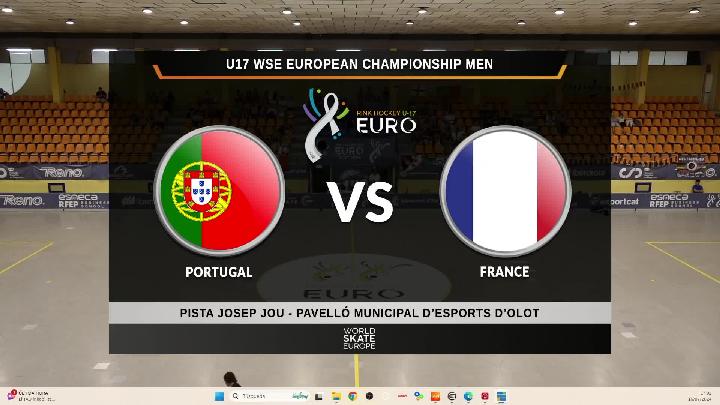 #WSERinkhockey #U17WSEEuro - Under 17 Men and Women WSE European Championships - Olot 2024 (Spain) - from 15 to 20 July 2024 - 2nd matchday – Tuesday 16 July 2024 | 09:00 - Men - Group B - Austria x Switzerland | 10:45 - Men - Group B - England x Germany | 12:30 - Women - England x German | 15:30 - Women - France x Italy | 17:15 - Men - Group A - Portugal x France | 19:00 - Women - Spain x Portugal | 20:45 - Men - Group A - Italy x Spain