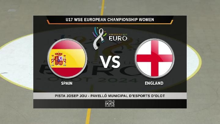 #WSERinkhockey #U17WSEEuro - Under 17 Men and Women WSE European Championships - Olot 2024 (Spain) - from 15 to 20 July 2024 - 3rd matchday – Thursday 18 July 2024 | 09:30 - Women - Germany x France | 11:15 - Women - Italy x Portugal | 13:00 - Men - Quarterfinal #4 - Germany x France | 15:00 - Men - Quarterfinal #3 - Switzerland x Italy | 17:00 - Men - Quarterfinal #1 - Portugal x Austria | 19:00 - Women - Spain x England | 20:45 - Men - Quarterfinal #2 - Spain x England