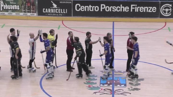 #WSERinkhockey #WSECL #WSECLMen - WSE Champions League Men - Group Stage - Group B - Matchday 6 - Thursday 29th February 2024 20:45 (CET) - Centro Porsche Firenze VH Forte (ITA) x OC Barcelos (POR)